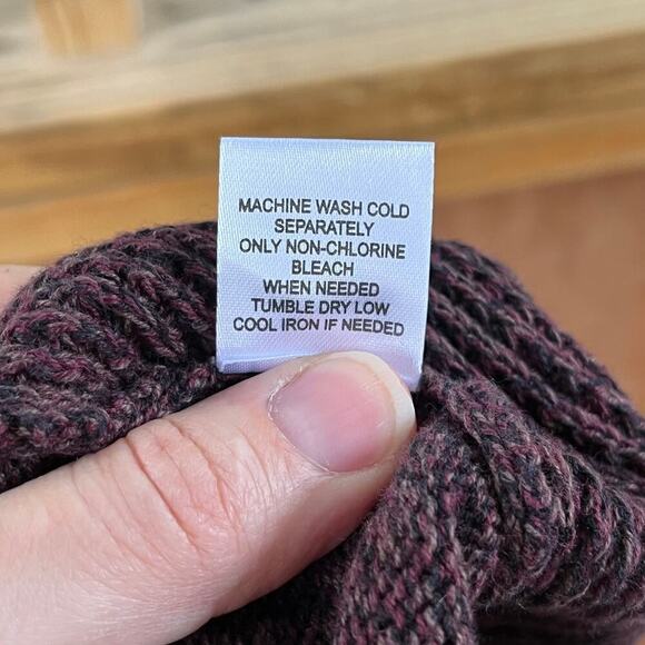 Weatherproof Vintage Men's Brown Henley Neck Pullover Sweater Size M. NEW - Picture 8 of 8